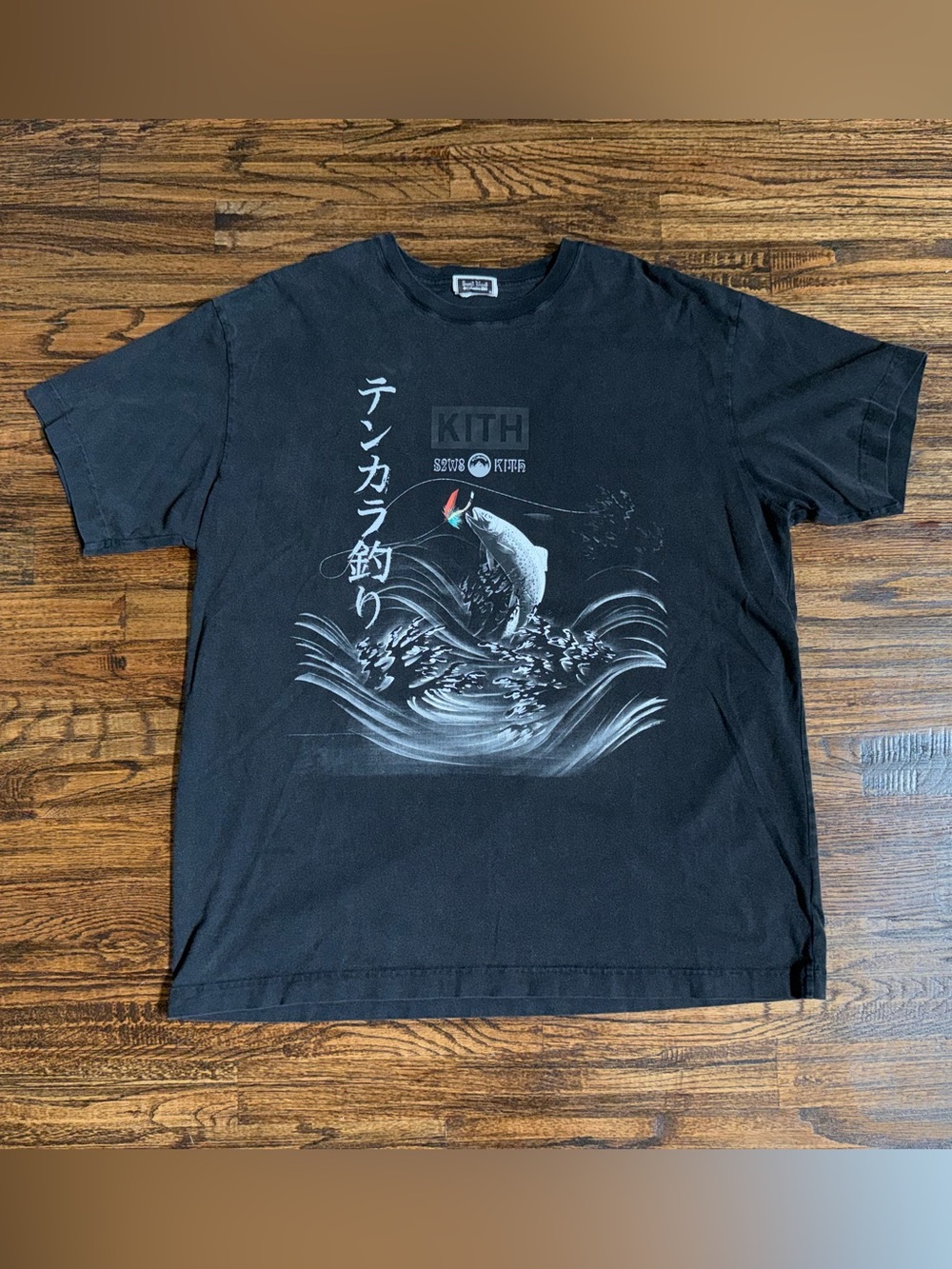 Kith X Columbia X South2 West8 Japan “Tenkara” Vintage Graphic T-Shirt Size XL